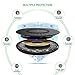 Hevanto 15W Wireless Charger, Qi-Certified Charging Pad 7.5W for iPhone 11/11 Pro/11 Pro Max/XS Max/XS/XR/X/8+, 10W for Galaxy Note 10+/10 Pro/10/S10 & Qi-Enabled Phones (Black)
