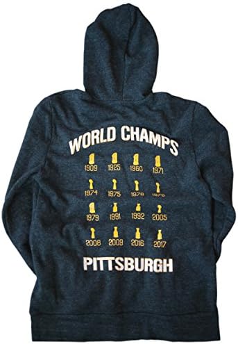 Three Rivers Clothing Pittsburgh City of Champions World Champions Adult Hoodie (XL)