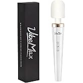VibeMax Powerful Handheld Back Massager with Strong Vibration, Personal Therapy Massager for Sports Recovery, Muscle Aches (White)