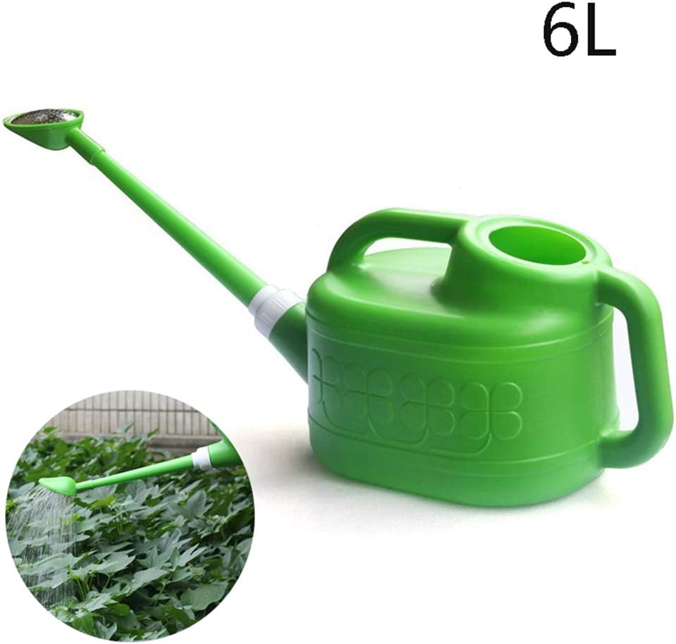 WSN Watering Can Long Spout,6L DualUse Long Watering Can with