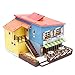 Desktop Wooden Model Kit Cafe in House by Young Modeler