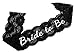 Elegant Black Lace Bride to Be Sash - Stylish Accessory for Bachelorette Parties and Bridal Showers