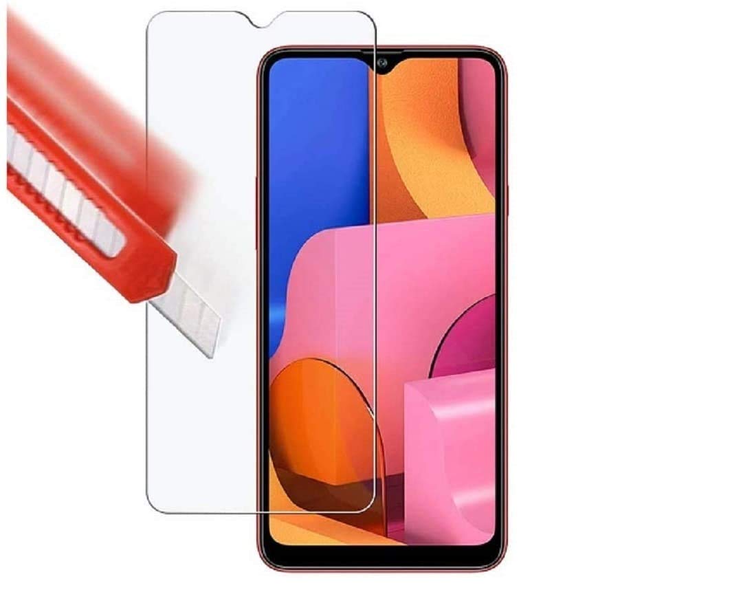 SPGKA Screen Protector For Galaxy A12, Samsung Galaxy A04 / Galaxy A04S Tempered Glass (Easy Installation) Clear Anti Scratch Protector