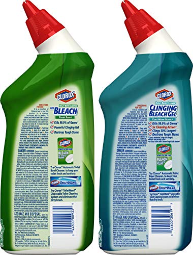 6 Clorox+Toilet+Cleaner+Bleach+Variety