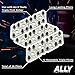 Ally Tools 12 PC Triple Flint Replacements Compatible with All Triple Flint Strikers - Long Lasting Flints