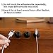 Cable Clips, Cable Organizer, Cord Management, Wire Holder System for Organizing Cable Cords Home and Office, Self Adhesive Cord Holders Desk Cable Organize(10 Pcs)