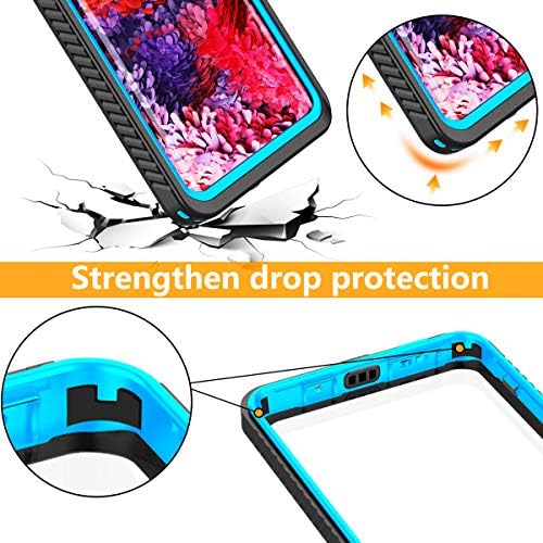 TESTGO Samsung Galaxy S20 Ultra Waterproof Case, S20 Ultra Case IP68