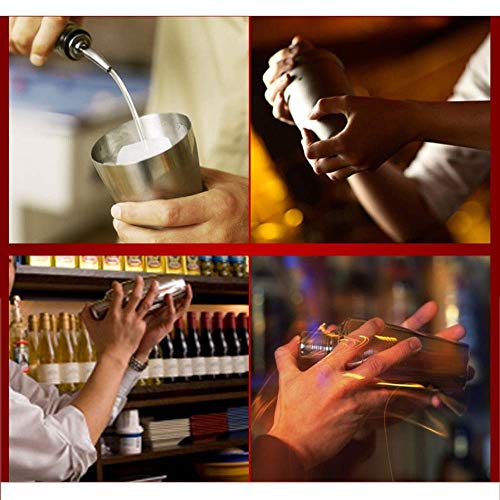 SILOLA Barkeeper-Kit 19-teiliges Bar-Tool-Set mit rustikalem, perfektem Bartending-Kit für zu Hause und Cocktail-Shaker… – Bild 5