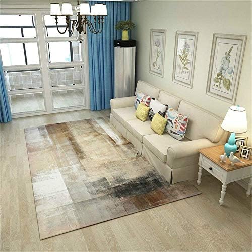 Modern Minimalist Art Abstract Ink Living Room Carpet Bedroom Sofa Coffee Table Bedside Large Area Rug Nordic Rectangular No Mites Non-slip Super Soft Kids Crawl Mat, Customizable ( Size : 200x300cm )