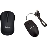 Acquista Logitech M185 Mouse Senza fili (radio) Ottico Grigio 3 Tasti 1000 dpi da