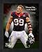 JJ Watt Houston Texans 8x10 Black Wood Framed Pro Quotes Photo
