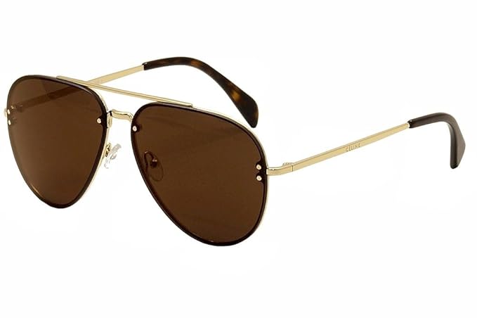 celine mirrored aviator sunglasses