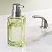iDesign Casilla Glass Refillable Foaming Soap Dispenser - 2.94