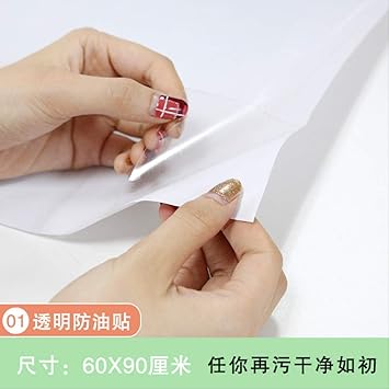 Schrank Anti-öl-herd Fliesen Aufkleber, Cartoon Küche Öl Absorbierende