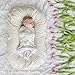 embé 2-Way Starter Baby Swaddle, 6-14 lbs, Newborn Swaddle Sack 0-3 Months, Zip & Velcro Swaddle 0-3 Months Baby Swaddles Wrap, Hip Healthy, Infant Swaddle - Clustered Flowers