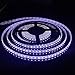 FAVOLCANO LED Strip Light Cool White IP65 Waterproof 12V DC SMD 3528 600 LEDs 120 LEDs/M, 16.4 ft/5M LED Rope Light for Halloween Thanksgiving Home Business Indoor Outdoor Decoration