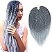 (6Packs)14Inch Senegalese Box Braids Crochet Hair Braiding Hair Synthetic Twist Hair Extension T1B/gray 30Strands/Pack (14inch (6packs), T1B/gray