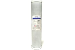 Hydronix - HYDRONIX-CB-45-2010 CB-45-2010 NSF Carbon Block Filter 4.5" OD X 20" Length, 10 Micron