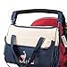 SoHo Animals Diaper Tote Bag 10 Pc, Elephants Blue
