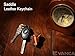 Saddle Horse/Equine Goods 3D Leather Keychain(L) VANCA CRAFT-Collectible Keyring Charm Pendant Made in Japan