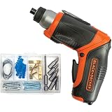BLACK+DECKER BDCS40BI 4V Max Lithium Rechargeable Screwdriver