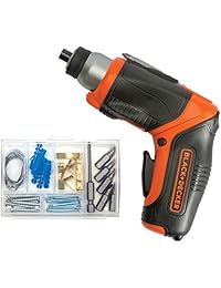 bdkbdcs40bi Negro Decker bdcs40bi 4-volt Pivot Destornillador de litio