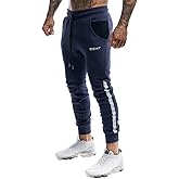 Wangdo Men's Slim Joggers Gym Workout Pants,Sport Training Tapered Sweatpants,Casual Athletics Joggers for Running