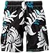 Kanu Surf Boys' Barracuda Quick Dry UPF 50+ Beach Swim Trunk, Oahu Black, 5/6