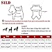 SILD Pet Denim Jumpsuit Dog Jeans Hoodies Cool Blue Coat Medium Small Dogs Classic Jacket Puppy Blue Vintage Washed Vests (S)