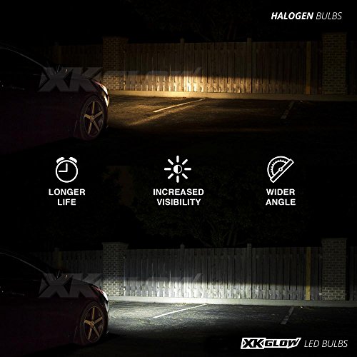 H7 2in1 LED Headlight Bulb Kit - XKchrome Smartphone App-enabled Bluetooth RGB Devil Eye + LED Headlight Conversion