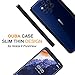 Nokia 9 PureView case, OUBA [Shock Absorbing] Air Hybrid Slim fit Armor Shockproof Drop Protection Crystal [Clear] Back Protective Case + TPU Bumper Cover Compatible for Nokia 9 PureView - Black