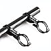 MaxMiles Bicycle Accessories Bike Bracket Handlebar Extension Flashlight Mount Carbon Fiber Extender Aluminum Alloy Holder Space Saver (Gub Double Carbon)