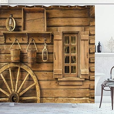 Amazon Com Ambesonne Western Decor Collection Ancient Wagon