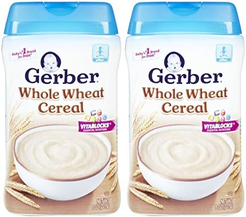 Gerber 1st Foods Baby Cereal - Whole Wheat - 8 oz - 2 pack