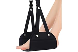 Airplane Footrest - Best Travel Essentials Foot Rest, Airplane Travel Accessories,No Clashing Foot Hammock & Portable Plane L