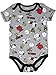 Peanuts Snoopy Baby Boys 4 Pack Bodysuits Charlie Brown Woodstock Joe Cool 6-9 Months