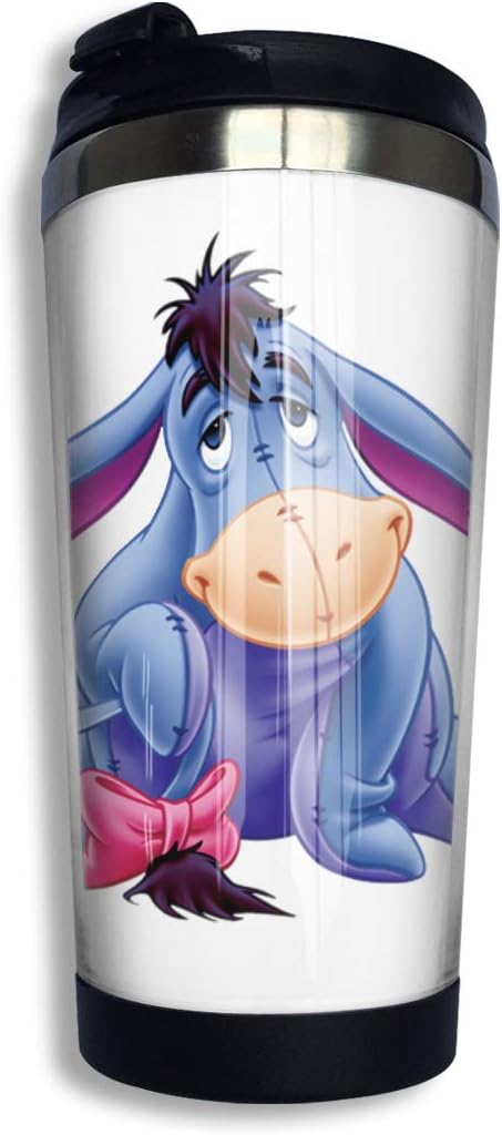 Acmiran Eeyore Stainless Steel Coffee Cup Fashion Mug New Cups Men Women Office Home