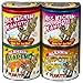 Kickin Crunchy Spicy Hot Peanuts: Pepper Peanuts, Jalapeno Peanuts, Habanero Honey Peanuts, and Jalapeno Peanuts, Gift Set.