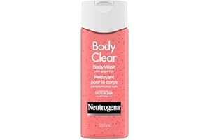 Neutrogena Body Clear Acne Body Wash - Maximum Strength Salicylic Acid, Vitamin C - Oil Free - Pink Grapefruit Scent - 250ml