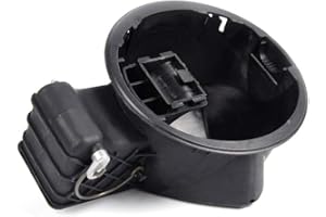 A ABIGAIL Fuel Filler Neck Housing Door Replacement for 2004 2005 2006 2007 2008 Ford F150 Replaces OEM 4L3Z-9927936-BA, 924-801, 4L3Z9927936BA, 924801 Gas Tank Pocket with Hinge