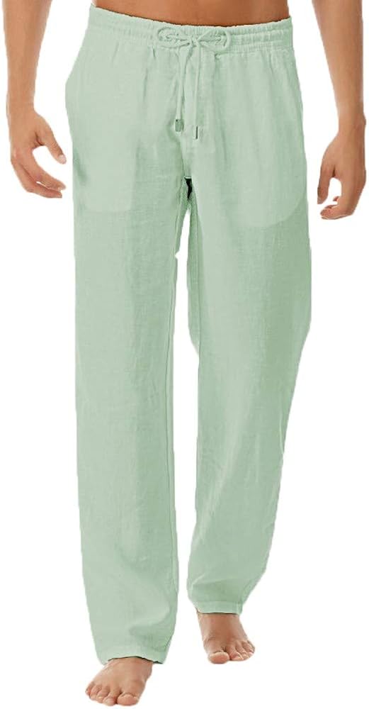 Mens Casual Linen Trousers Online Sale 