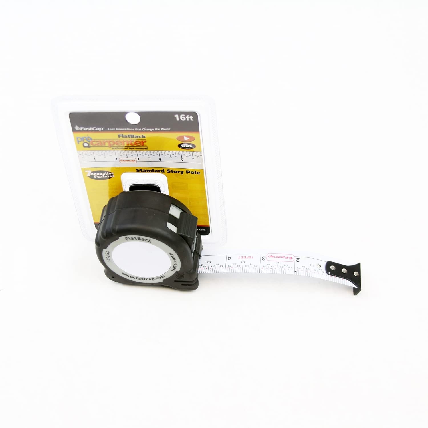 FastCap Flatback Story Pole 16 Foot Tape