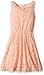As U Wish Big Girls' Lace Sleeveless Dress with Necklace Trim