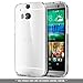 HTC One M8 Case, Spigen [STRONG-FLEX] [+Screen Shield] HTC One M8 Case Clear [Ultra Fit] [Capsule Clear] Premium Clear TPU Case Soft for The All New HTC One / HTC One M8 / HTC One 2 / HTC One 2014 (2014) - ECO-Friendly Packaging - Capsule Clear (SGP10810)
