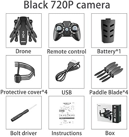 foldable rc drone quadcopter