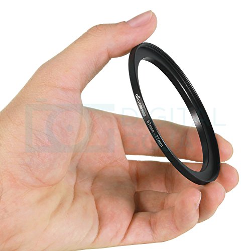 Altura Photo 67-77MM Step-Up Ring Adapter (67MM Lens to 77MM Filter or Accessory) + Premium MagicFiber Cleaning Cloth - Thumbnail 5