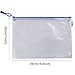 Heetly Zipper Envelope Pouch, Pack of 10, Water-resistant PVC Zippered File Bag Storage for Office Document, Business Receipts, Magazine, Toys, Cosmetics,Travel Accessories Organizer (B4 15.4''x11'')…