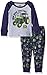 John Deere Baby Best In Field Pajama 2 Piece Set, Heather Grey/Navy, 12 Months