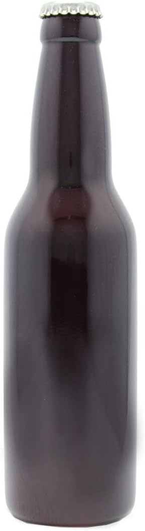 Beer Tap Handle – 9.25’’ Brown Bottle Tap Handle for Draft Bar System, Homebrewers, Kegerator