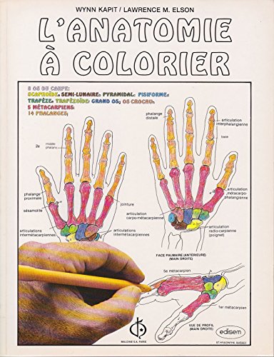 L'anatomie à colorier by (Paperback)